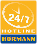 Hörmann Service-Hotline 24/7